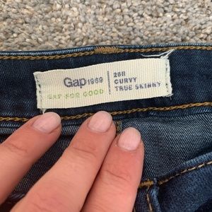 Gap Jeans 28 Curvy True Skinny Jean